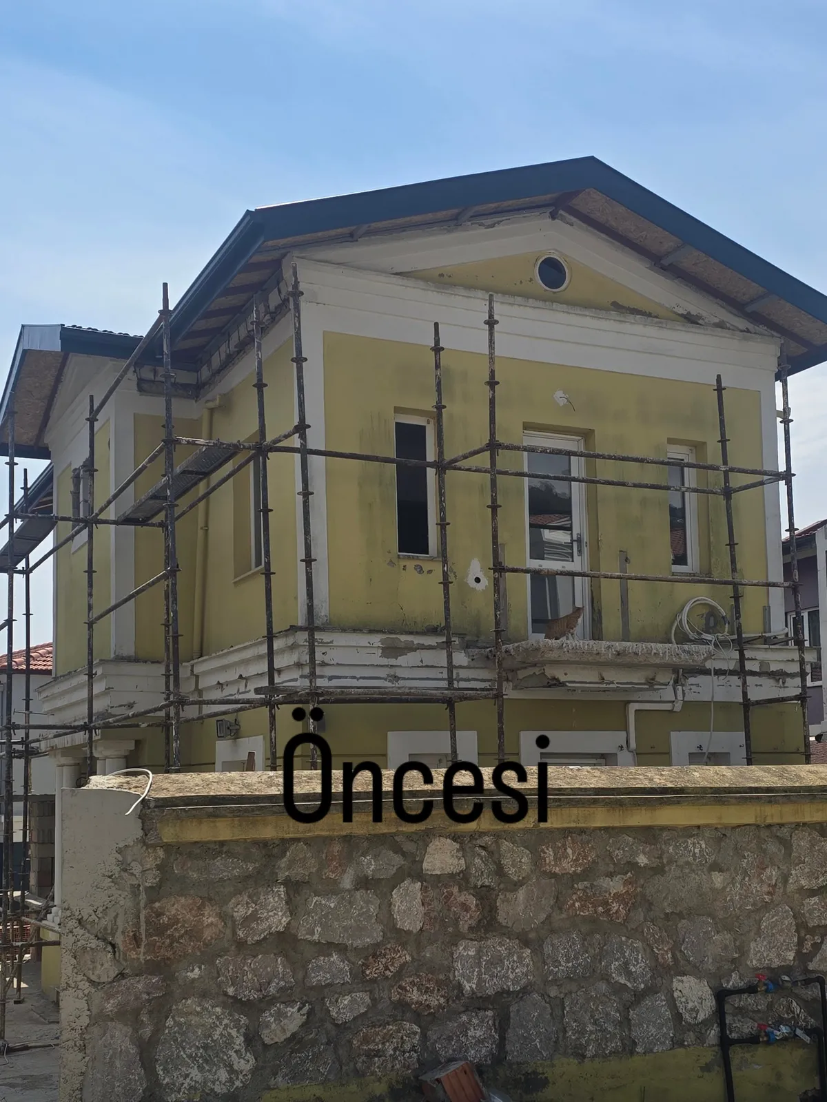 Tadilat öncesi