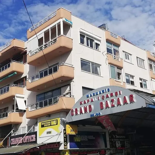 Marmaris Kapalı Çarşı — Cephe yenileme — ticari referans