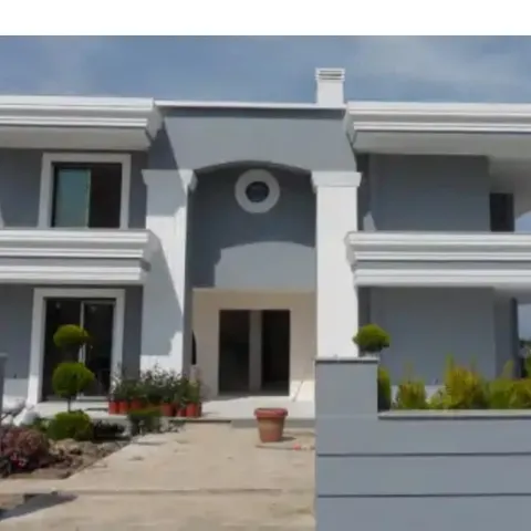 Müstakil villa giriş düzenlemesi